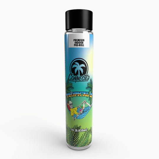 Connected Cannabis Co. - Tropical Z | Indoor Pre-Roll Single 1g - 1