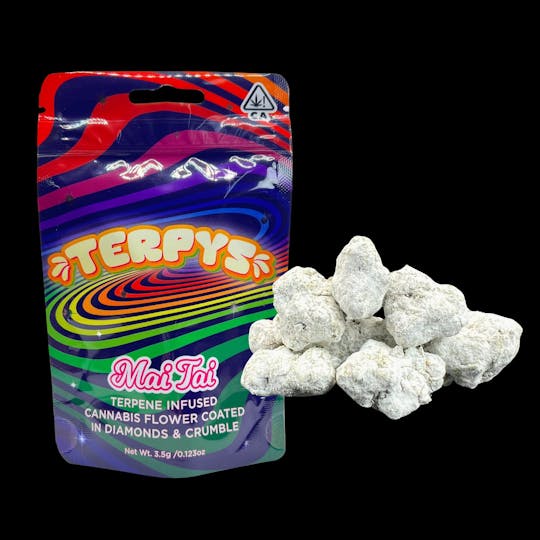 Crème De Canna - Creme De Canna - Terpy's - Diamond Infused Flower - Mai Tai - 3.5g - ( H ) - 1