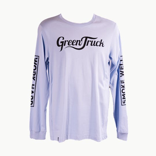 Green Truck - Baby Blue Long Sleeve Shirt - X-Large - 1