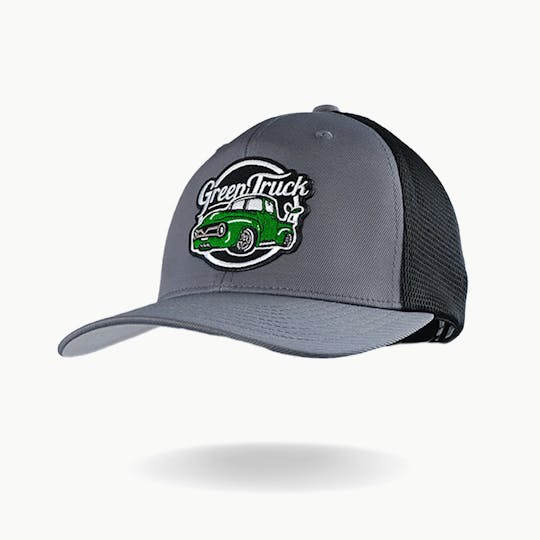 Green Truck - The Signature Round Hat - Gray/Black - 1