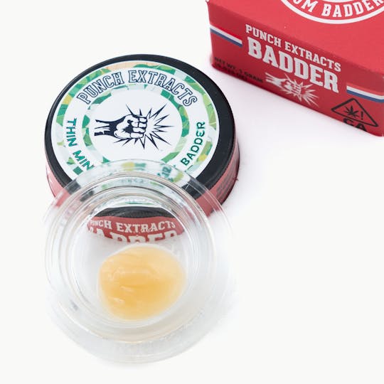 Punch Edibles & Extracts - Thin Mint Jealousy BHO Badder (1g) - 1