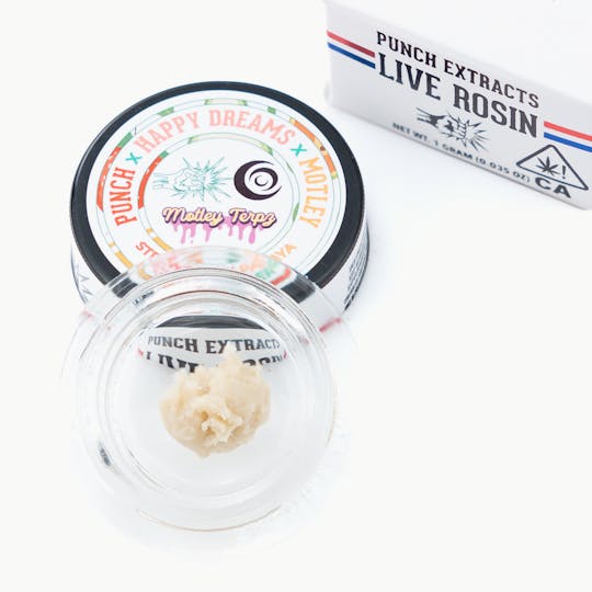 Punch Edibles & Extracts - Strawberry Papaya Guava Tier 4 Live Rosin Cold Cure Badder (1g) - 1