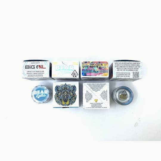 Bear Labs - Sour Cherry Banana T3 Live Rosin - 1g - 1