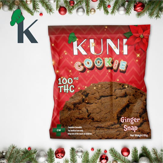 KUNI - Ginger Snap - 100 MG - Kuni Seasonal - 1