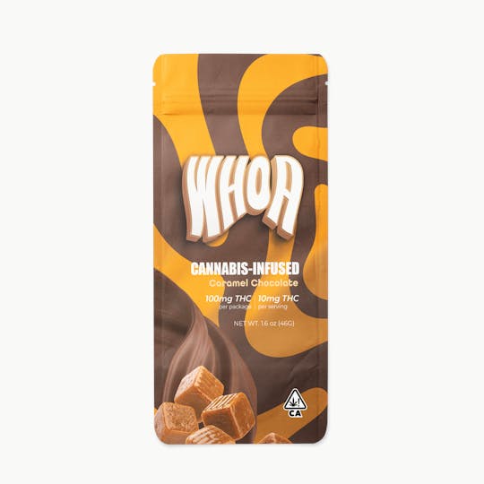 Whoa - WHOA Caramel Chocolate - Bar (100mg) - 1