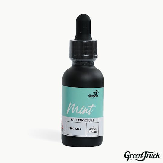 Green Truck - Tincture: THC - Mint - 1