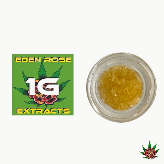 Eden Rose Processing - Eden Rose Extracts Cured Resin 1g - Dirty Taxi (Sativa) - 1