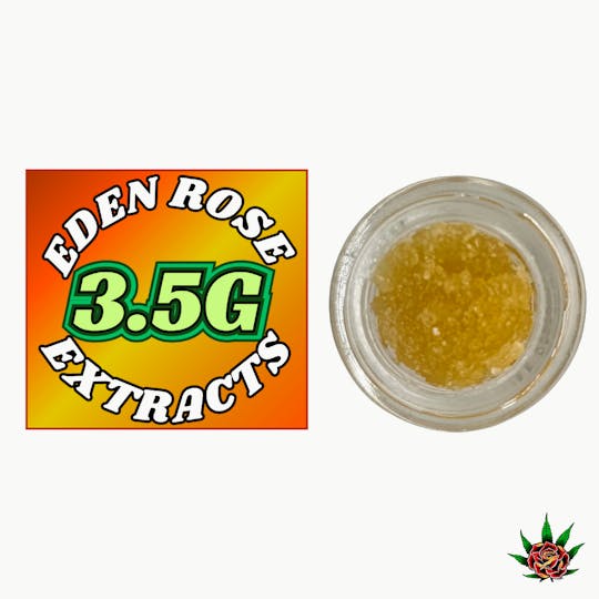 Eden Rose Processing - Eden Rose Extracts Cured Resin 3.5g - Dirty Taxi (Sativa) - 1