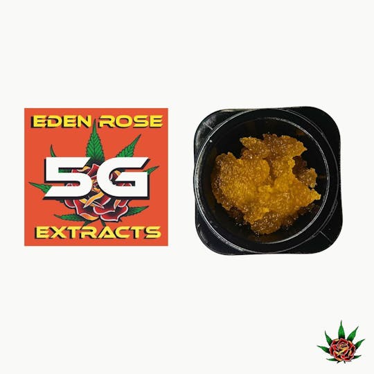 Eden Rose Processing - Eden Rose Extracts Cured Resin Baller Jar 5g - Dirty Taxi (Sativa) - 1