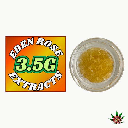 Eden Rose Processing - Eden Rose Extracts Cured Resin 3.5g - Gator Breath (Indica) - 1