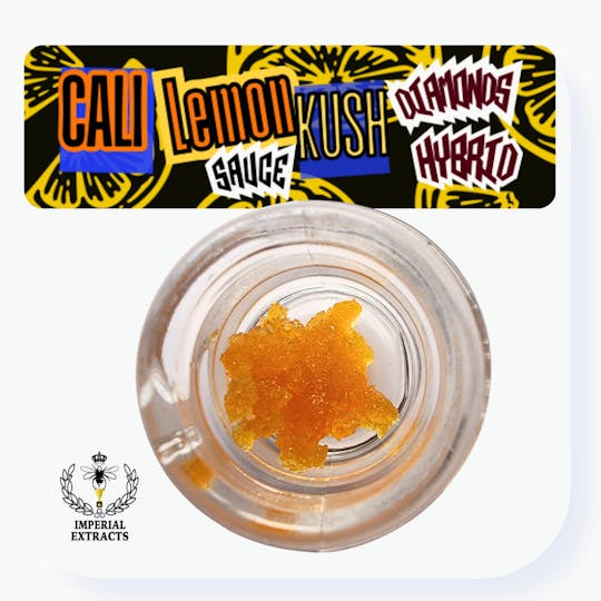 Imperial Extracts - Cali Lemon Kush 1.0 g (Hybrid) Diamonds/Sauce (THC-a) - 1