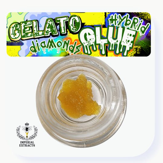 Imperial Extracts - Gelato Glue 1.0 g (Hybrid) Diamonds/Sauce (THC-a) - 1