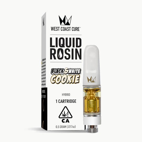 West Coast Cure - Black & White Cookie Liquid Rosin Cartridge - 0.5g - 1
