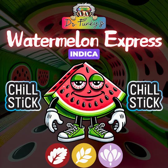 American Cannabis Company - Dr. Funky's Chill Stick Watermelon Express 0.6g (Indica) - 1