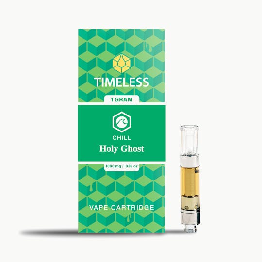 Timeless Vapes - Timeless Holy Ghost 1000mg Vape Cartridge (Chill) - 1