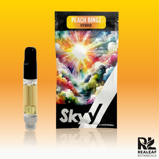 Realeaf Botanicals - Peach Ringz Vape Cartridge 1.0g - 1