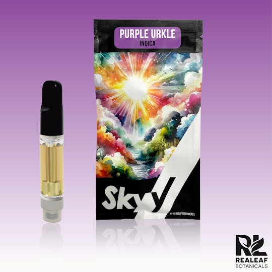 Realeaf Botanicals - Purple Urkle Vape Cartridge 1.0g - 1