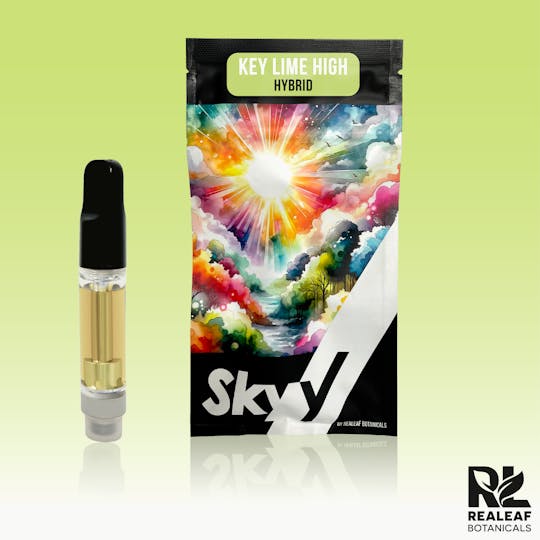 Realeaf Botanicals - Key Lime High Vape Cartridge 1.0g - 1