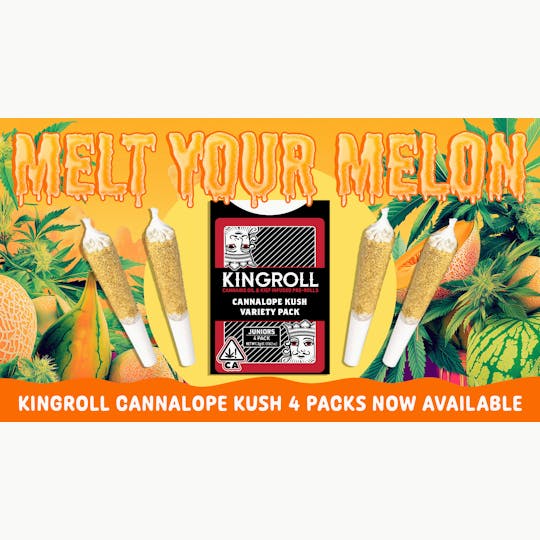 Kingroll - Kingroll Dealers Choice 3g 4-Pack - Cannalope LTO Indica - 1