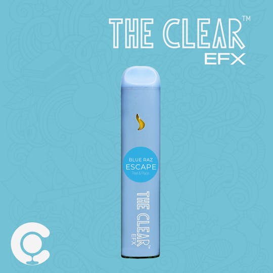 CLEAR Brands - The CLEAR EFX All in One Vape 1000mg | Escape | Blue Raz - 1