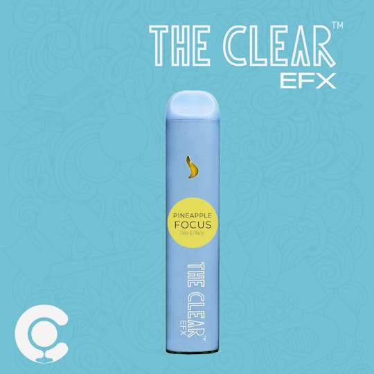 CLEAR Brands - The CLEAR EFX All in One Vape 1000mg | Focus | Pineapple - 1
