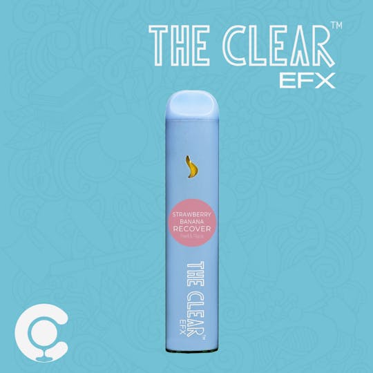 CLEAR Brands - The CLEAR EFX All in One Vape 1000mg | Recover | Strawberry Banana - 1