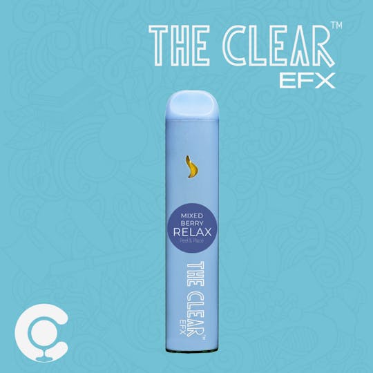CLEAR Brands - The CLEAR EFX All in One Vape 1000mg | Relax | Mixed Berry - 1