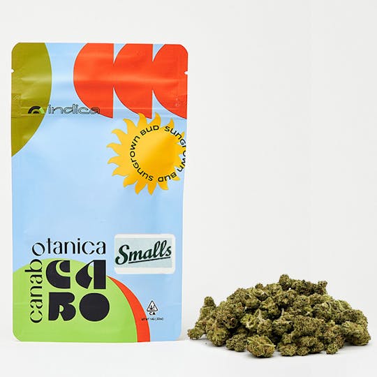 Canabotanica - Bubba Diagonal - 14g - Smalls - Sungrown Flower - 1