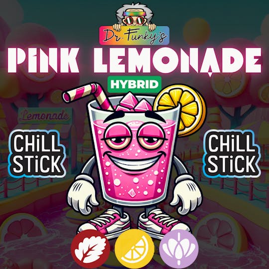 American Cannabis Company - Dr Funky's Chill Stick Pink Lemonade 0.6g (Hybrid) - 1