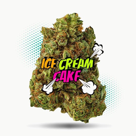 Frostiez - Ice Cream Cake - (3.5g - 1/8oz) PREMIUM FLOWER - Hybrid - 1