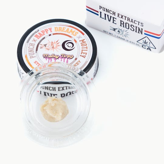 Punch Edibles & Extracts - Strawberry Donkey Guava Tier 4 Live Rosin Cold Cure Badder (1g) - 1
