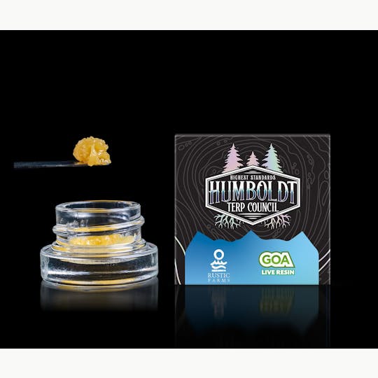 Humboldt Terp Council - Humboldt Terp Council | Live Resin GOA 1g - 1