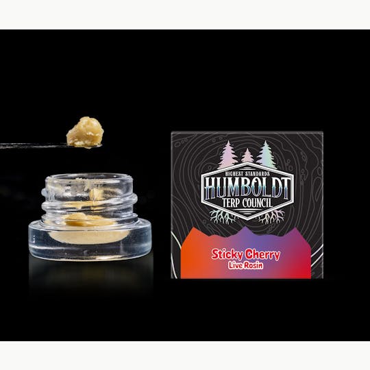 Humboldt Terp Council - Humboldt Terp Council | Live Rosin Sticky Cherry 1g - 1
