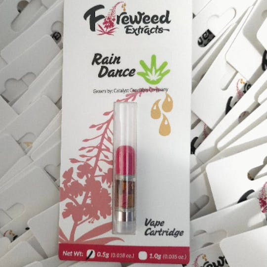 Fireweed Extracts - Rain Dance Fire Sauce - 0.5g BHO Cartridge - 1