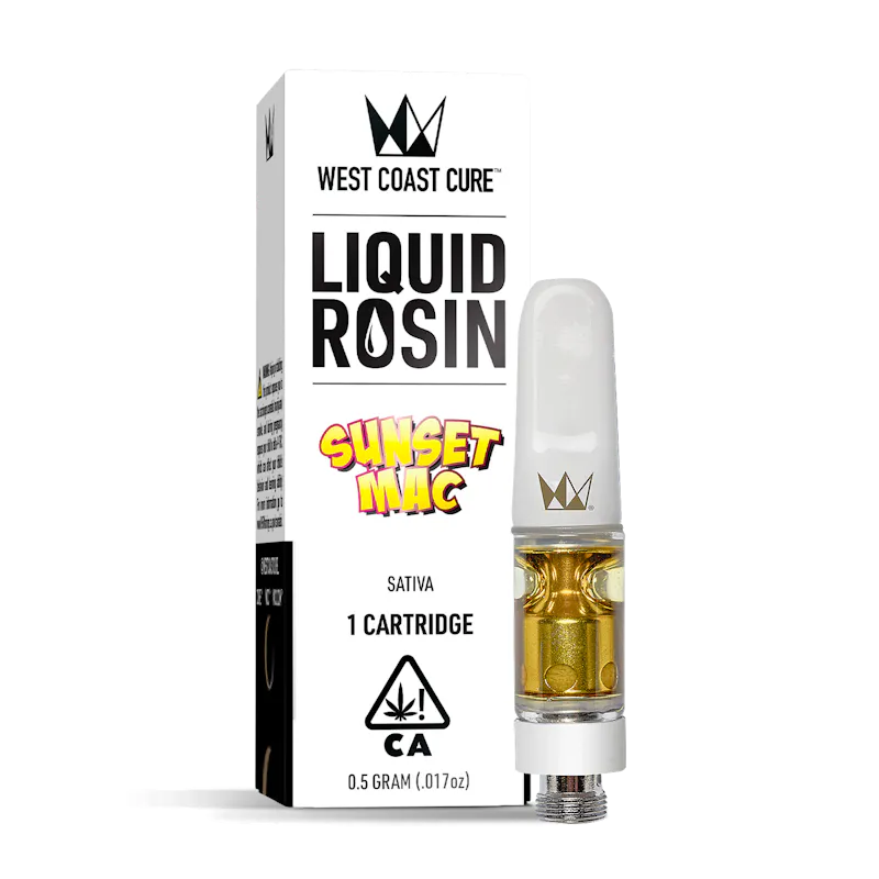 West Coast Cure Sunset Mac Liquid Rosin Cartridge - 0.5g