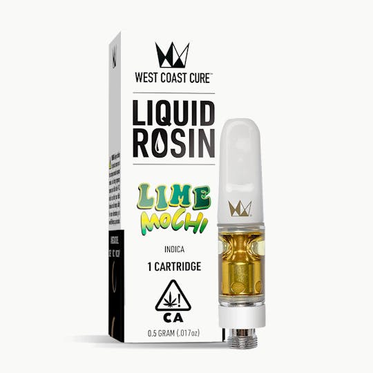 West Coast Cure - Lime Mochi Liquid Rosin Cartridge - 0.5g - 1