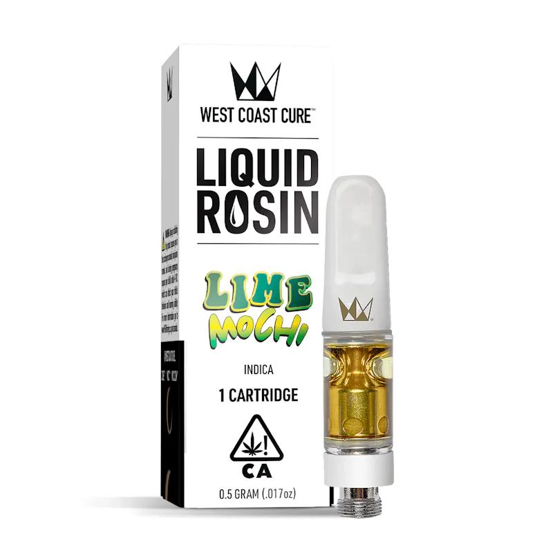 West Coast Cure Lime Mochi Liquid Rosin Cartridge - 0.5g cartridge