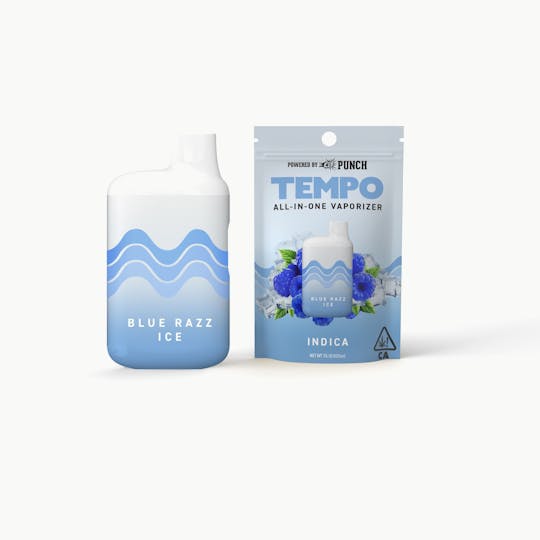 Tempo - Blue Razz Ice All In One Vape - 1