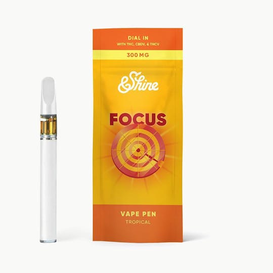&SHINE - &Shine | Focus - Tropical | Disposable Vape Pen | 300mg - 1