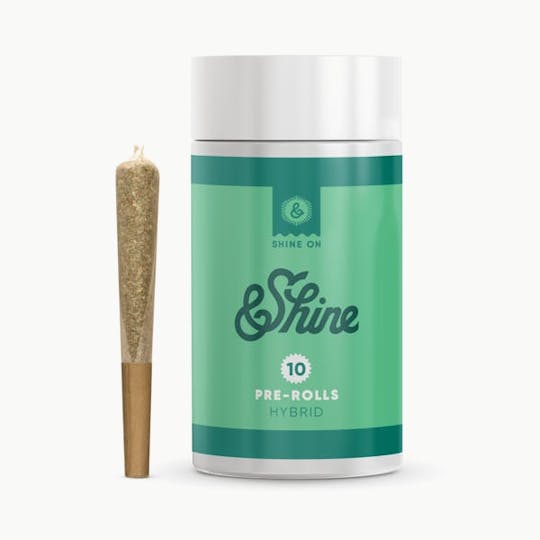 &SHINE - &Shine | Apple Sherbet | Pre-Roll 10-Pack | 5g - 1