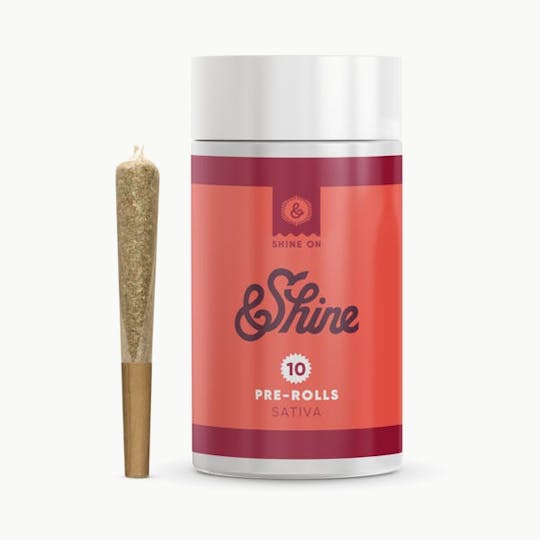 &SHINE - &Shine | Sativarin X | Pre-Roll 10-Pack | 5g - 1