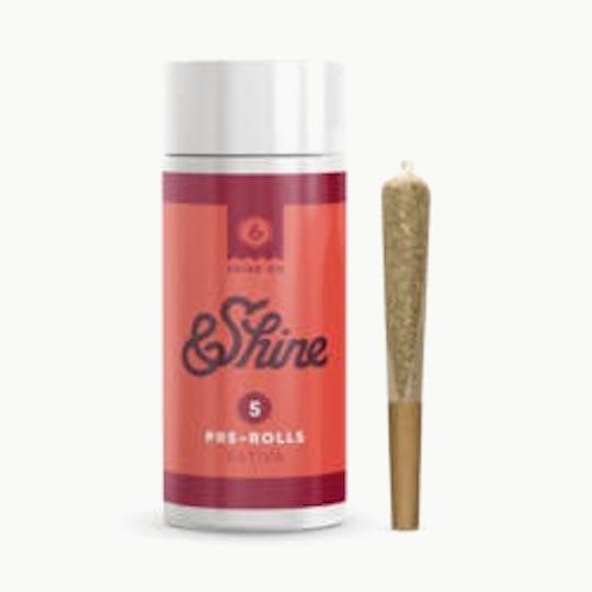&SHINE - &Shine | Screamin' OG Haze | Pre-Roll 5-Pack | 2.5g - 1