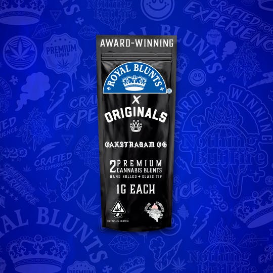 Royal Blunts - Royal X Originals Oaksterdam 1 gram 2 pack - 1