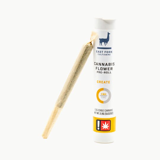 East Fork Cultivars - Create CBD Pre-roll - Sasquatch | Single 0.5g - 1