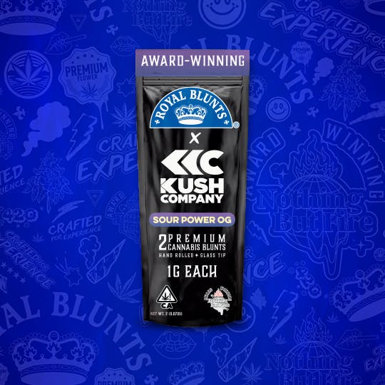 Royal Blunts - Royal X Kush Co Sour Power 1 Gram 2 pack - 1