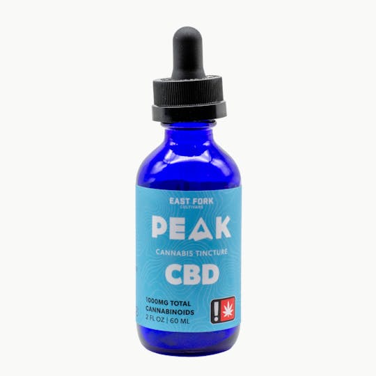 East Fork Cultivars - High CBD Tincture - Oregon Sweetgum | 1000mg - 1