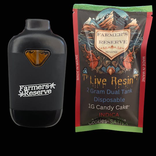 Farmers Reserve - 2 Gram Flavor Switch Pod-1G-Candy Cake + 1G-Cookies - 1