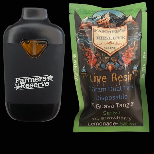 Farmers Reserve - 2 Gram Flavor Switch Pod-1G-Guava Tangie + 1G-Strawberry Lemonade - 1