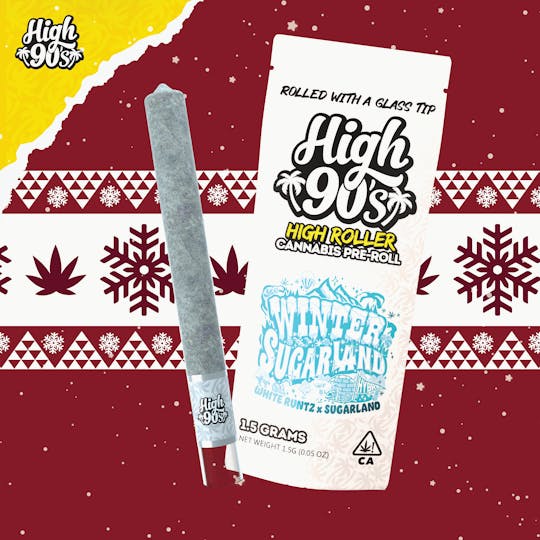 HIGH 90s - High 90s : Winter Sugarland 1.5g High Roller Pre-Roll - 1