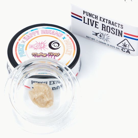 Punch Edibles & Extracts - Butter Cake Tier 4 Live Rosin Cold Cure Badder (1g) - 1
